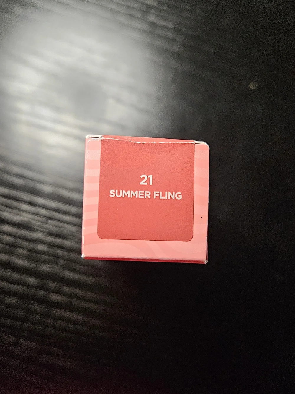 Benefit Cosmetics SPLASHTINT Moisturizing Lip Tint 21 summer fling FULL SIZE NWB